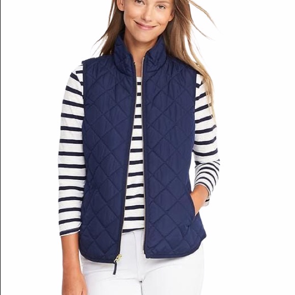 old navy quilted jacket